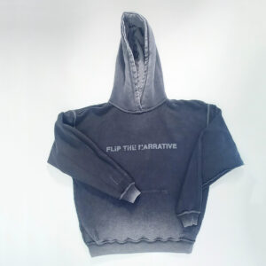 SORDEOISM HOODIE REVERSIBLE GREY - FLIP THE NARRATIVE